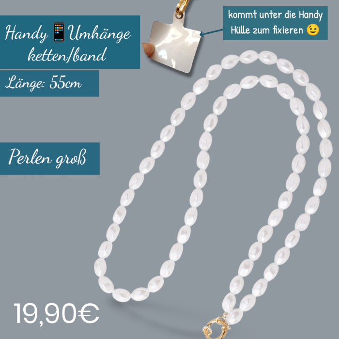 Handy Umhängeketten/band Perle groß