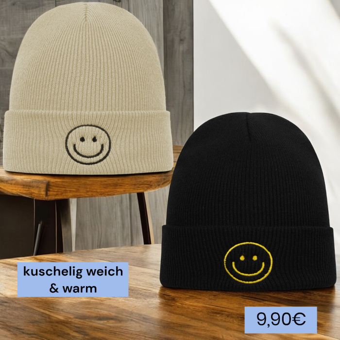 Mütze Smiley – Bild 2