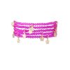 mehrfach Armband m. Blumenanhänger – Bild 6