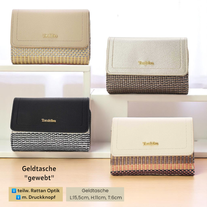 Geldtasche "gewebt" – Bild 2