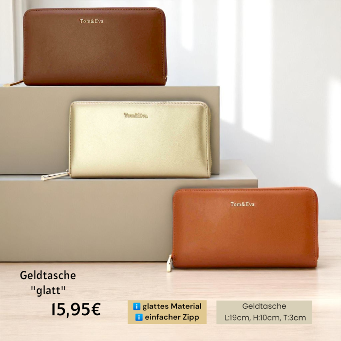 Geldtasche "glatt"