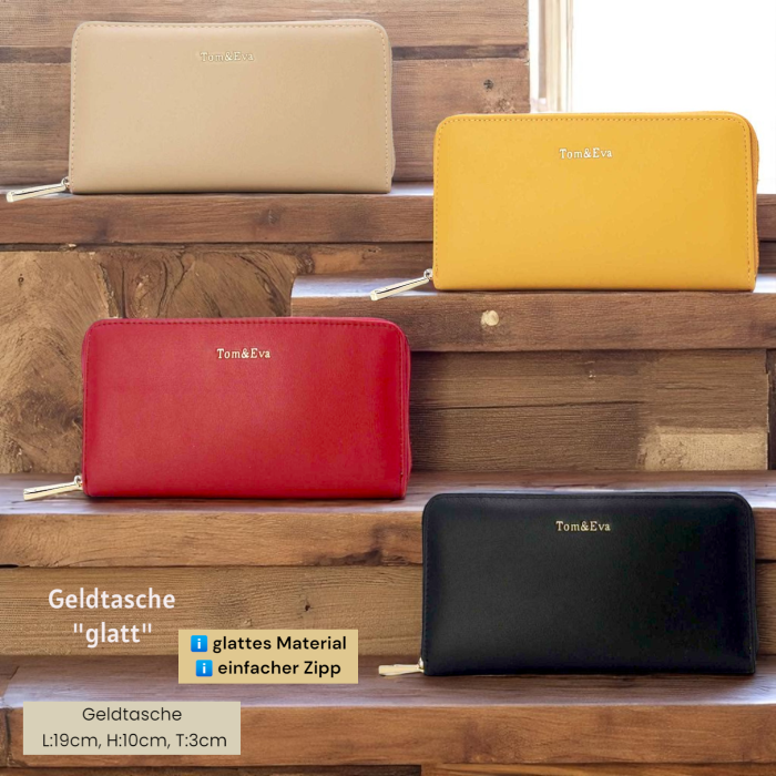 Geldtasche "glatt" – Bild 3