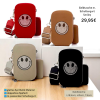 Geldtasche m. Schultergurt Smiley