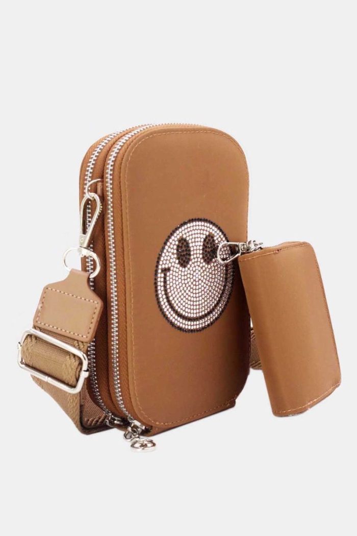 Geldtasche m. Schultergurt Smiley – Bild 19