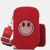 Geldtasche m. Schultergurt Smiley – Bild 4