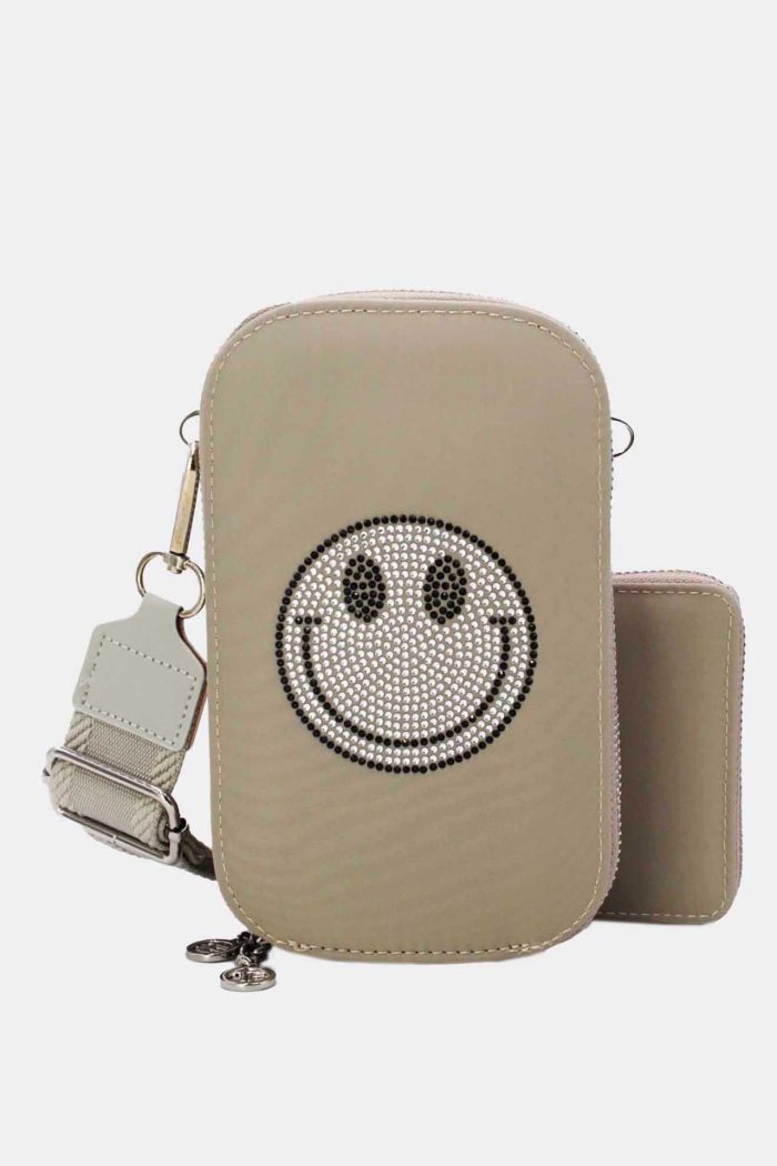 Geldtasche m. Schultergurt Smiley – Bild 8