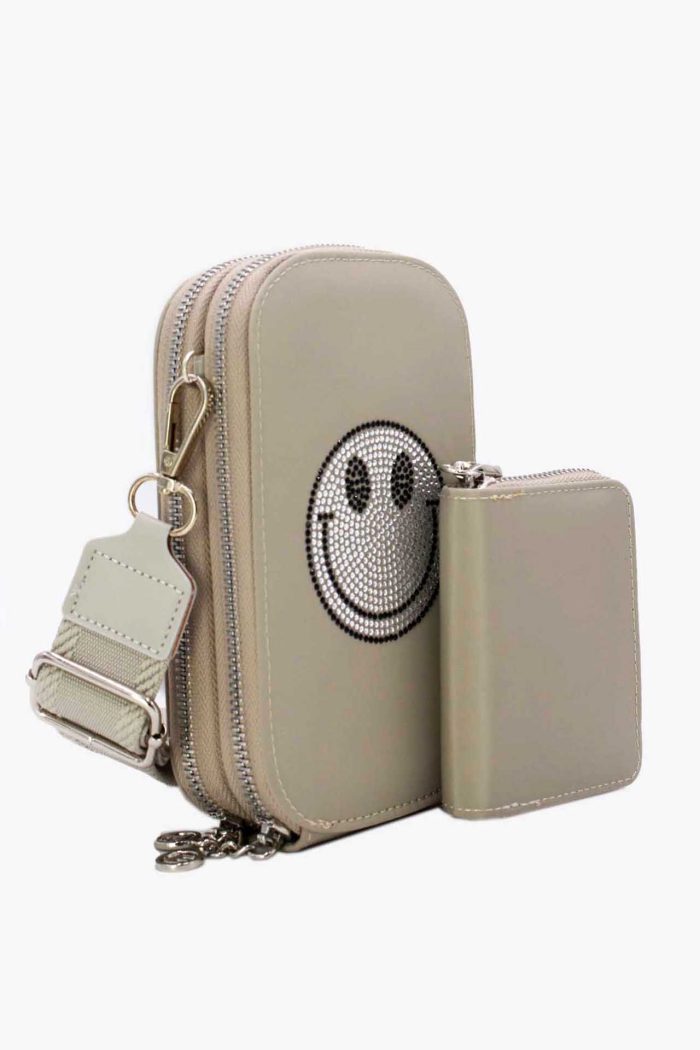 Geldtasche m. Schultergurt Smiley – Bild 10