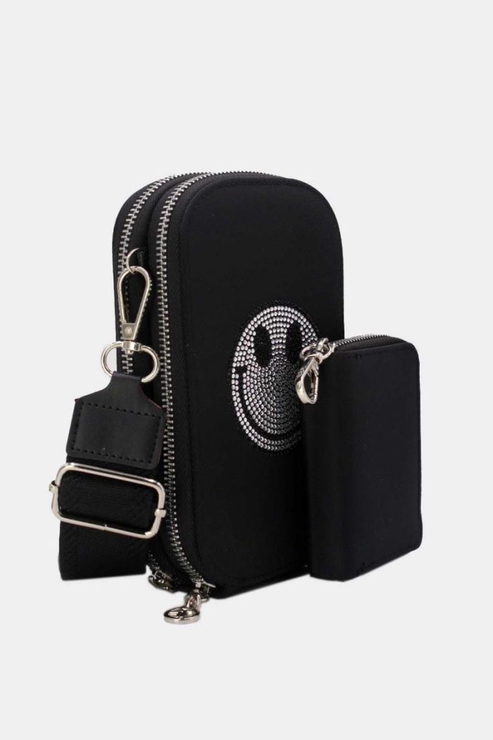 Geldtasche m. Schultergurt Smiley – Bild 13