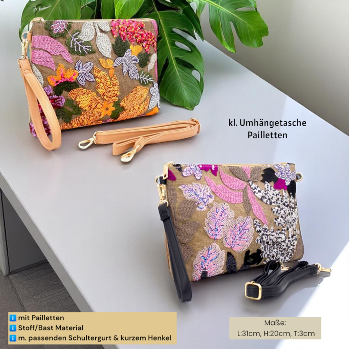 kl. Umhängetasche Pailletten – Bild 2